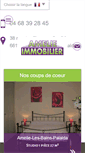 Mobile Screenshot of amelieimmobilier.com